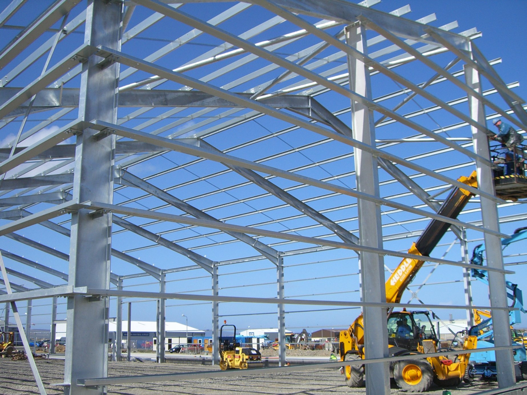 Commercial Steel Frame Buildings Heddle Construction